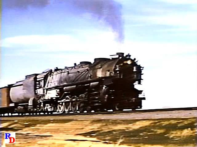 Union Pacific big steam at locations west and east of Cheyenne, Wyoming ...