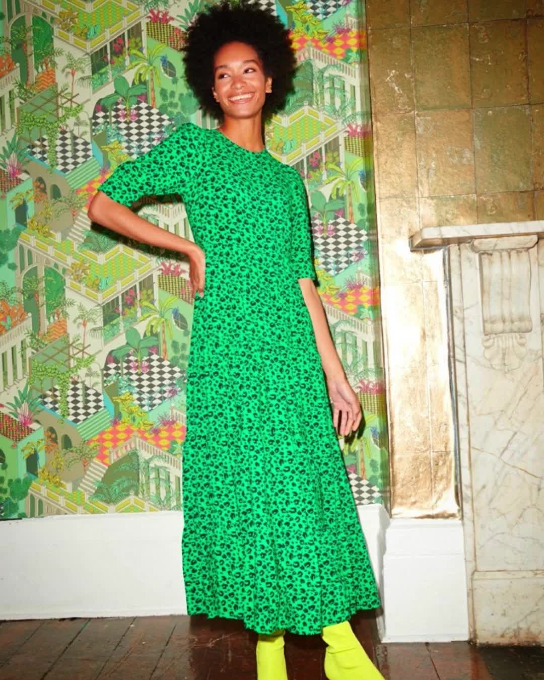 green dress day Happy #GreenDressWednesday to all who celebrate! 💚 From team Vernon Floor Length prom dress