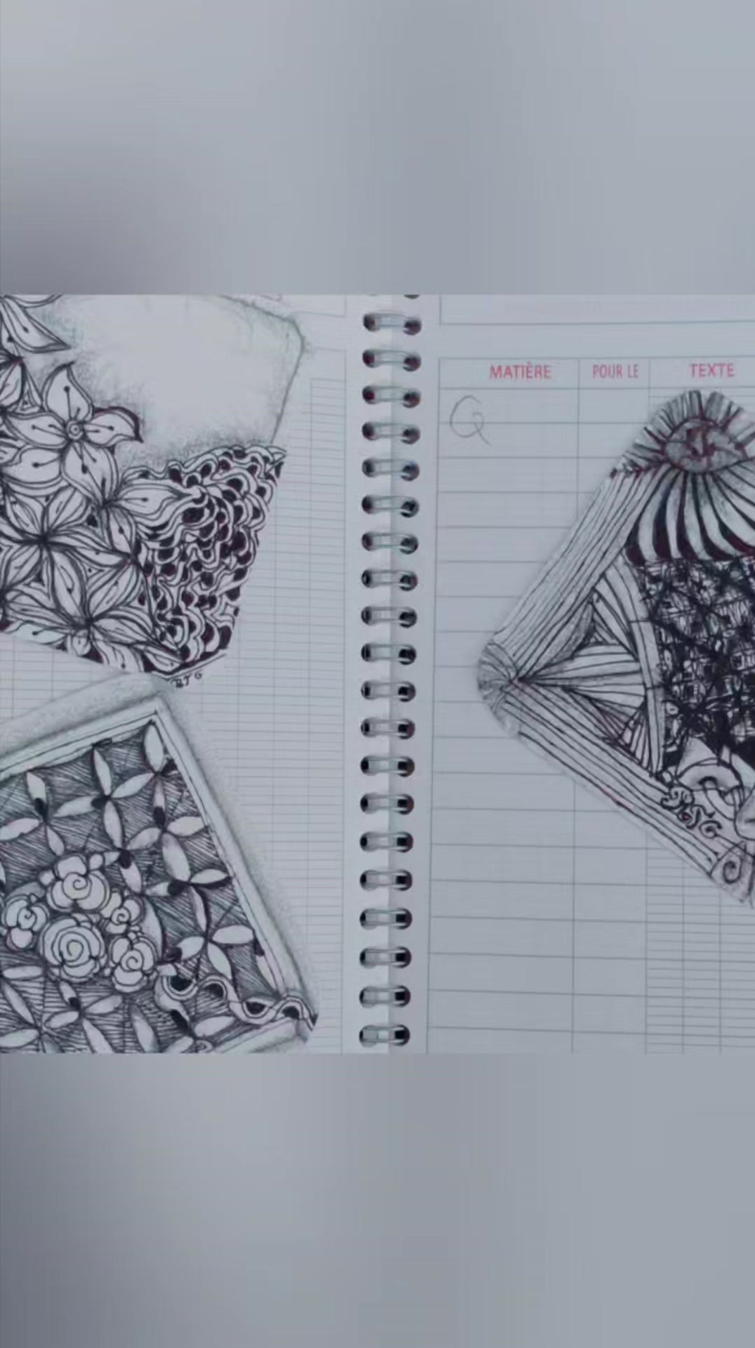 Mon nouveau DADA je vous recommande cette pratique du zentangles pour ...
