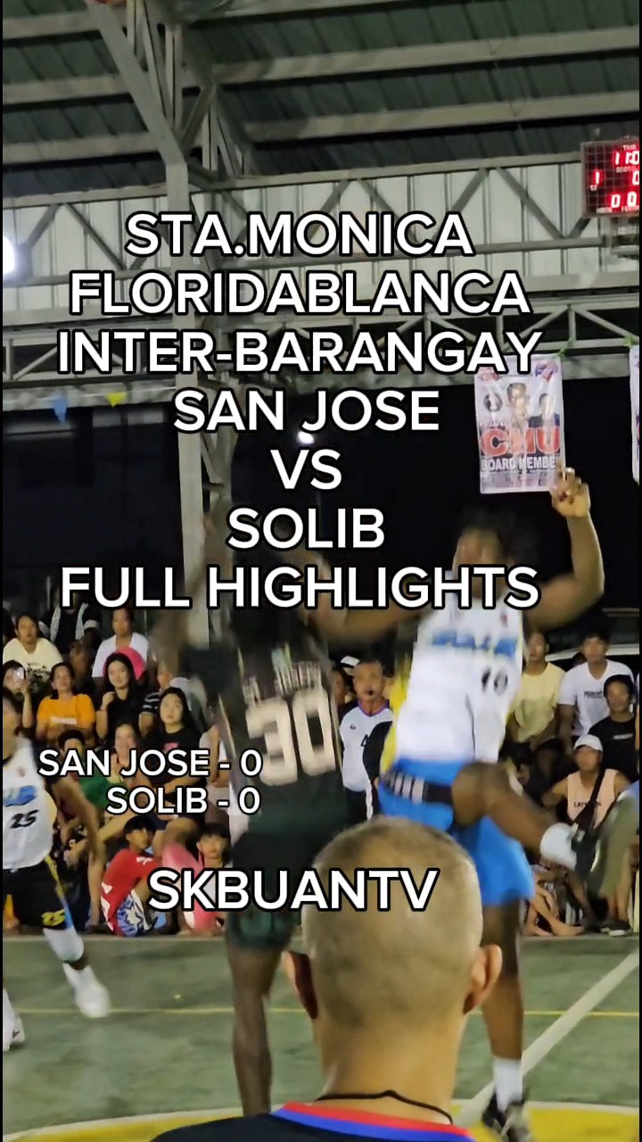 Pasiklaban sa Sta.Monica Floridablanca Inter Barangay Semi Finals San ...