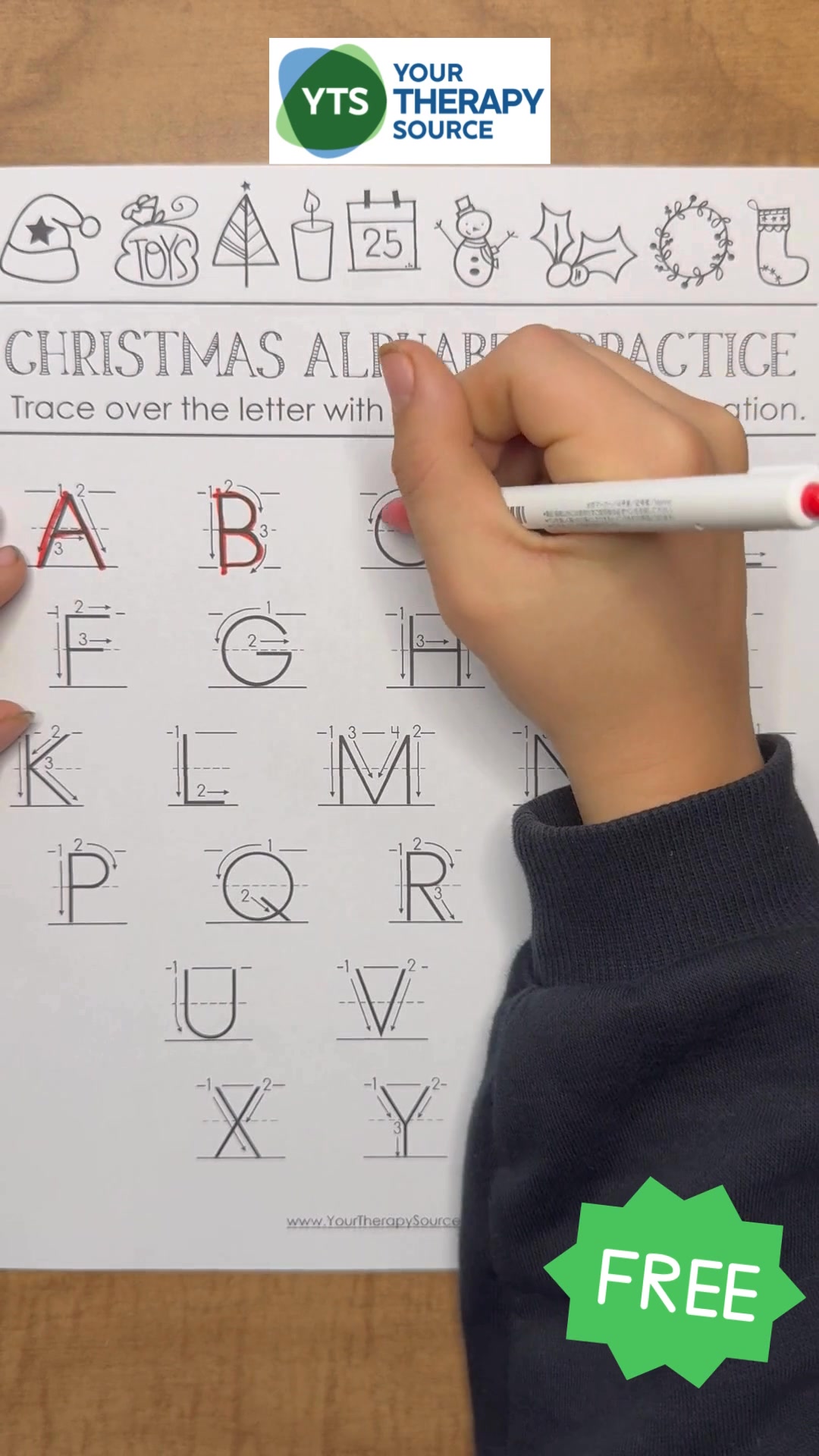 🎄 Grab these FREE Christmas Activity Pages for Your Kindergarten ...
