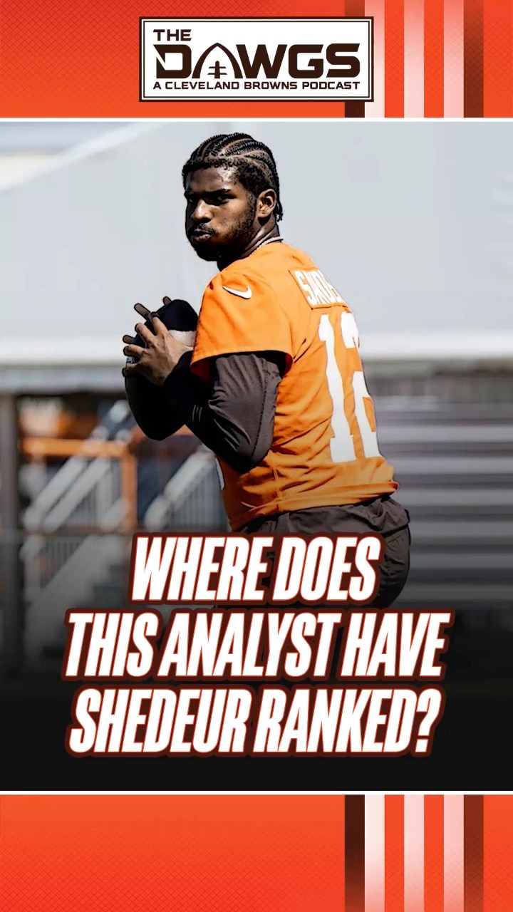 Where does Damon Wolfe rank Shedeur Sanders? #fyp #clevelandbrowns # ...