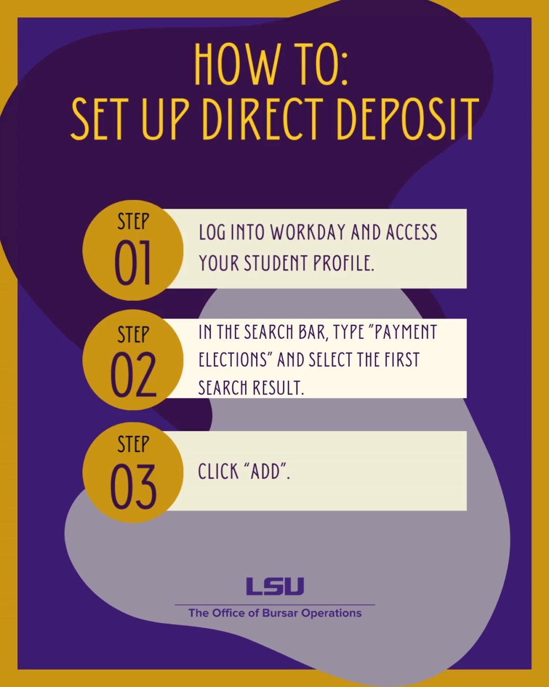 LSU Bursar Operations | Baton Rouge LA