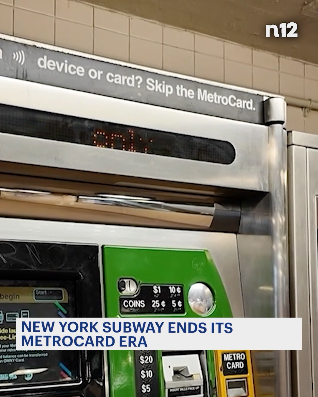 GOODBYE METROCARDS: The MTA is fully moving over to the OMNY system ...