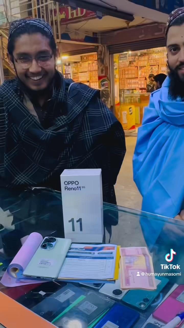 OPPO RENO 11 – 512GB + 12RAM په خوندور نرخ زموږ قاری صاحب محترم مشتری ...
