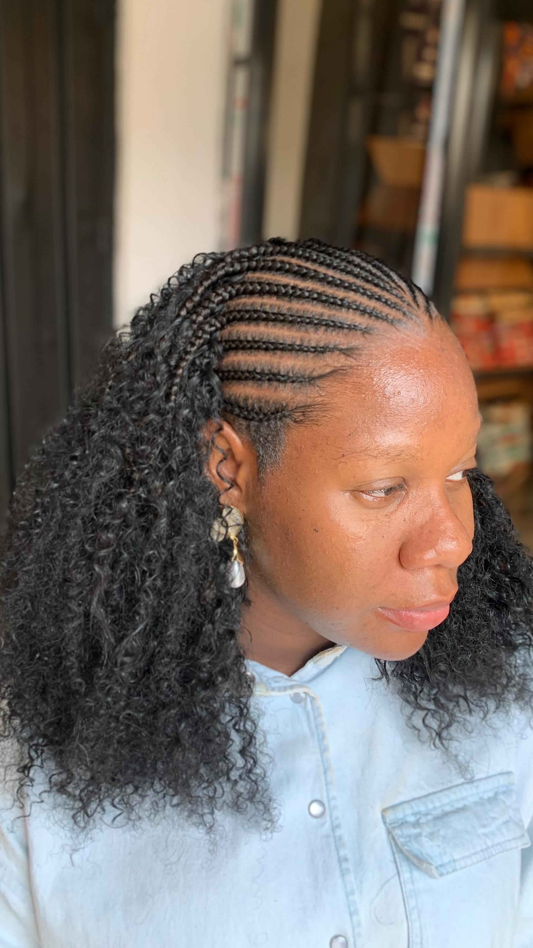 This short twist hairstyle is so beautiful and simple🌹🌹 Braided to ...
