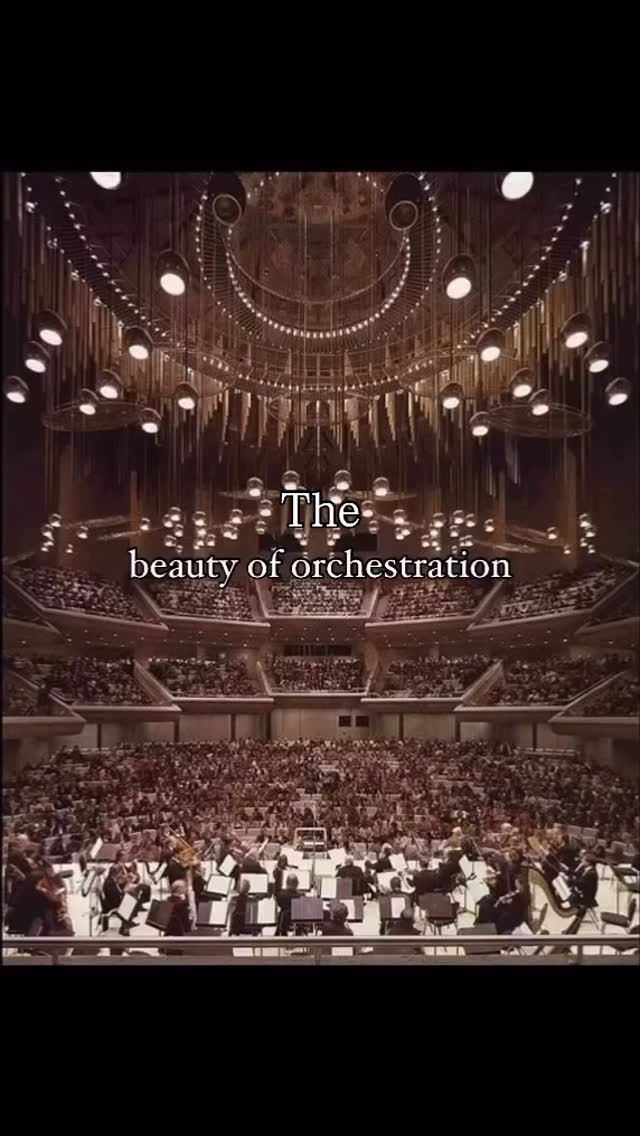 The beauty of orchestration… For more classical music related content ...