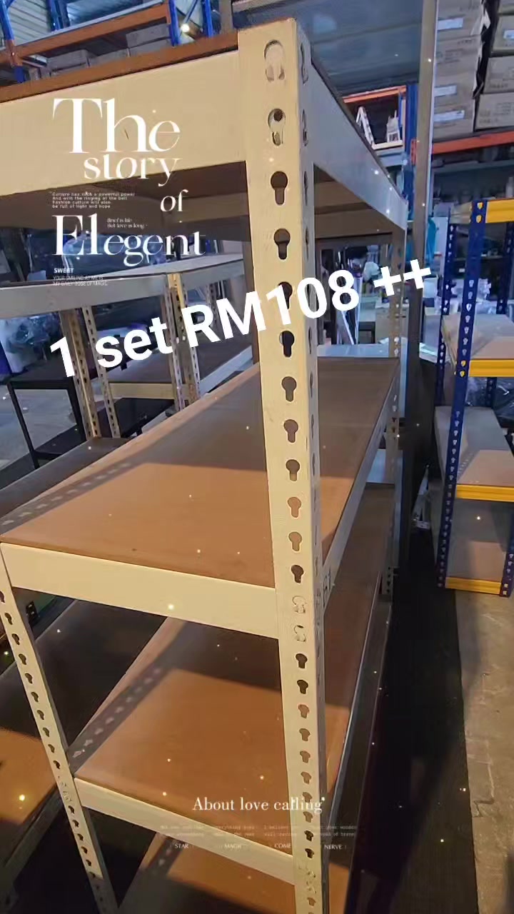 *🔥 Boltless Racking (used) 🔥* Colour : white Size : L1220mm x W460mm x ...