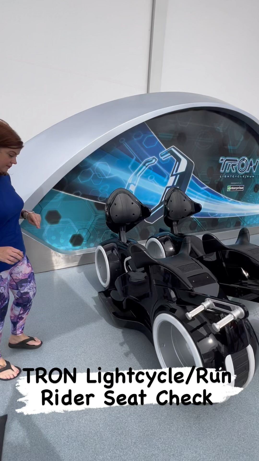 Riders concerned about fitting into the TRON Lightcycle / Run ride ...
