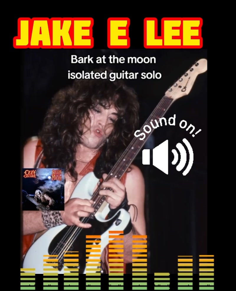 Jake E. Lee (Bark At The Moon) #guitarriff #ozzyosbourne #jakeelee