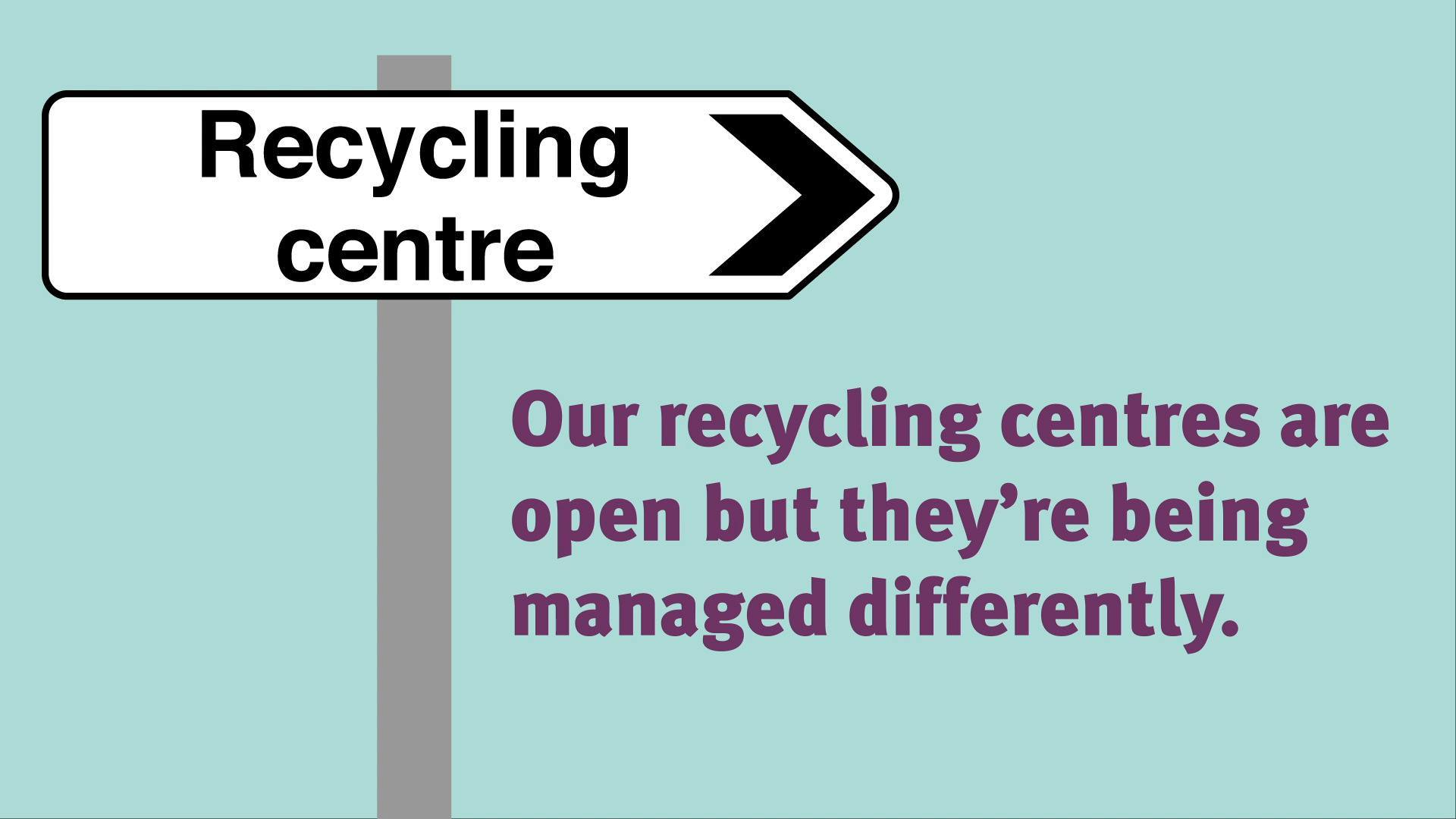 Our recycling centres are... - The City of Edinburgh Council