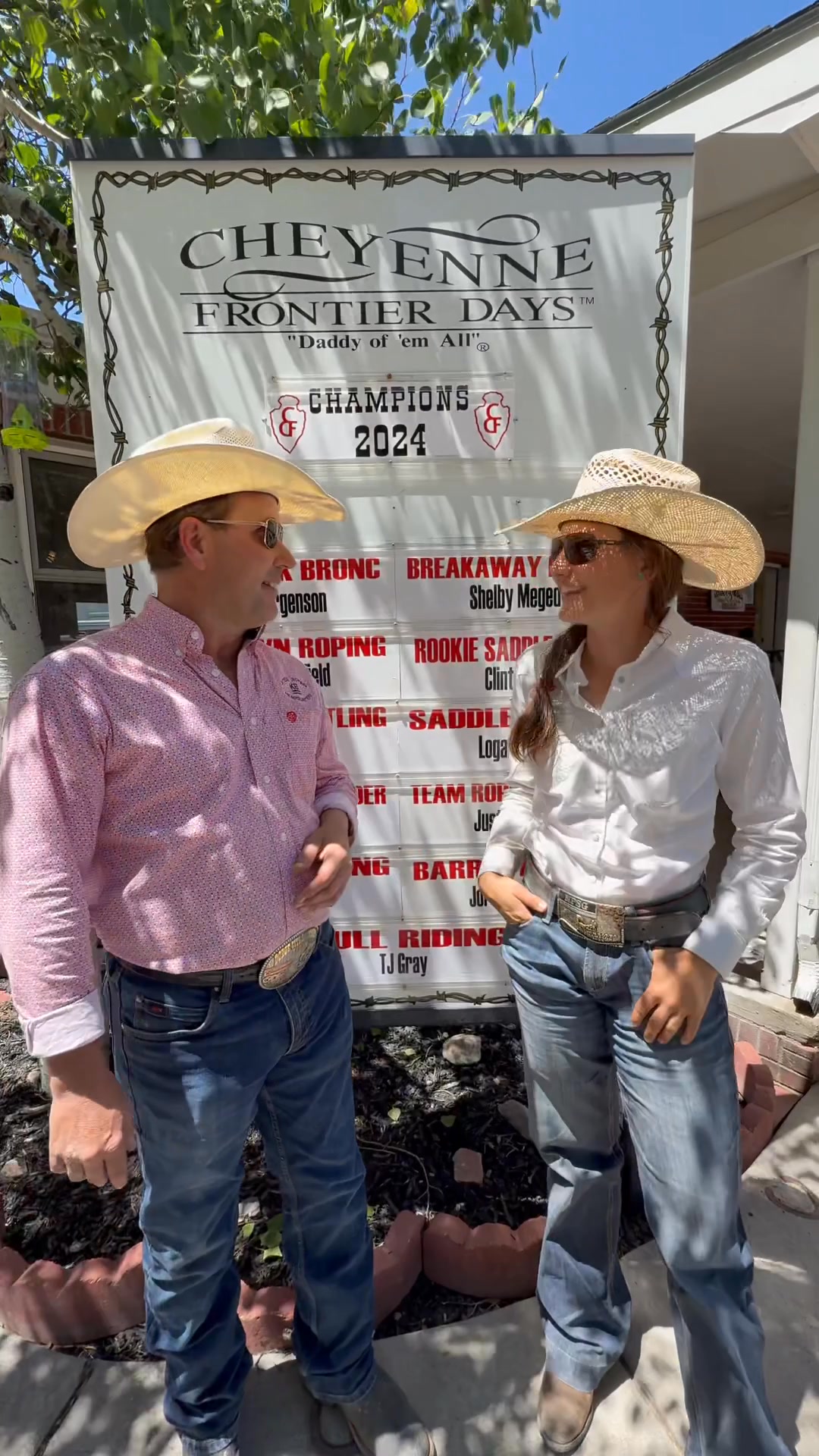History was made today as Kasandra Shoemaker became the first ever PRCA ...