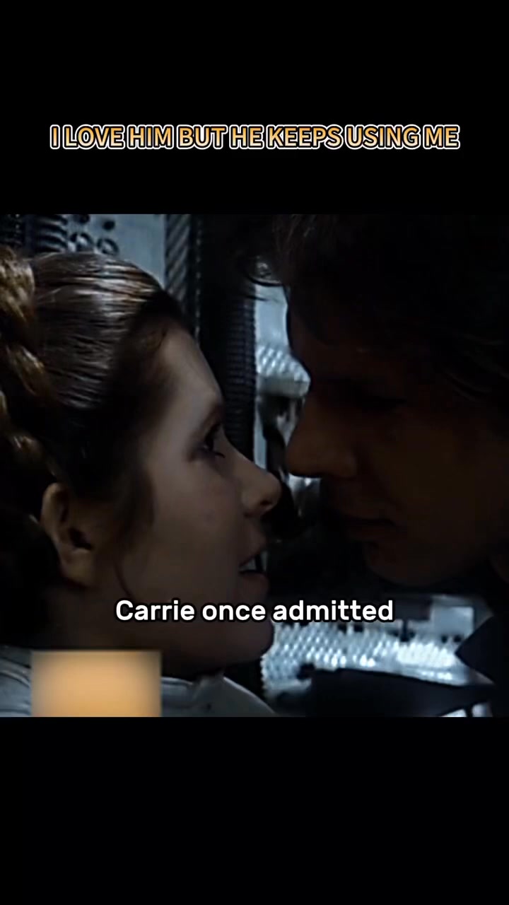 I love him but he keeps using me #harrisonford #carriefisher #carrison ...