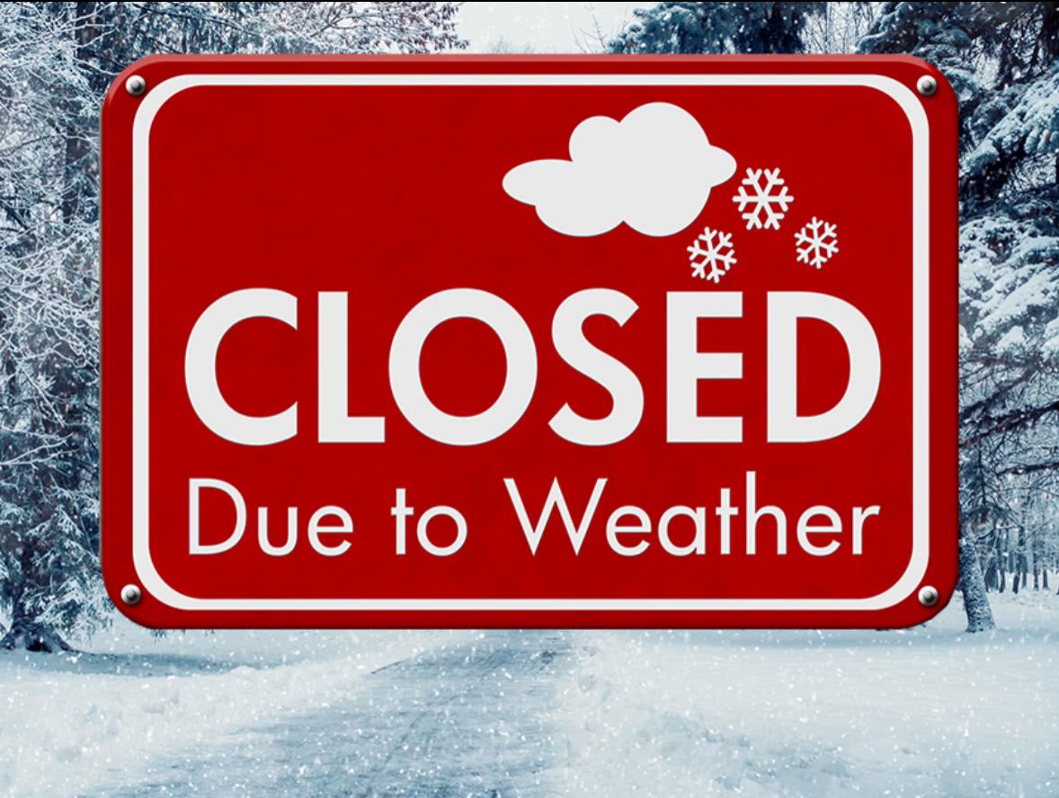 ️ Weather Update, Friends! ️ With the icy roads and winter weather ...