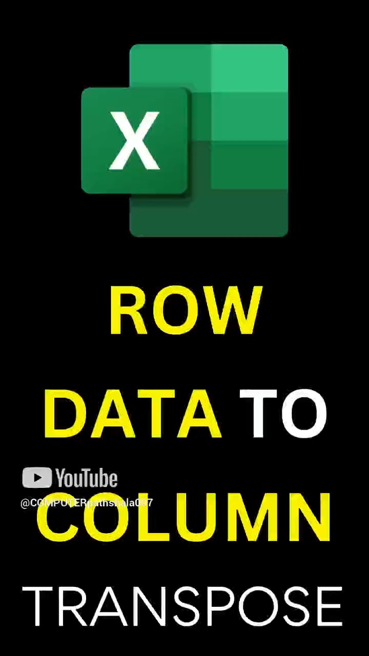 Why You're Wasting Time Converting Rows to Columns Manually | Excel ...