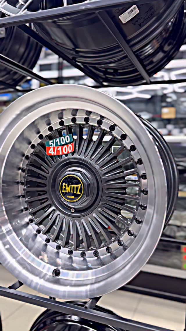 15” 9J EMITZ 4x100 & 5x100 Instock
