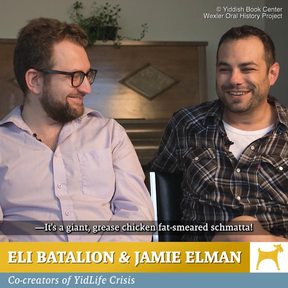 Creators of YidLife Crisis Eli Batalion and Jamie Elman reflect on the ...