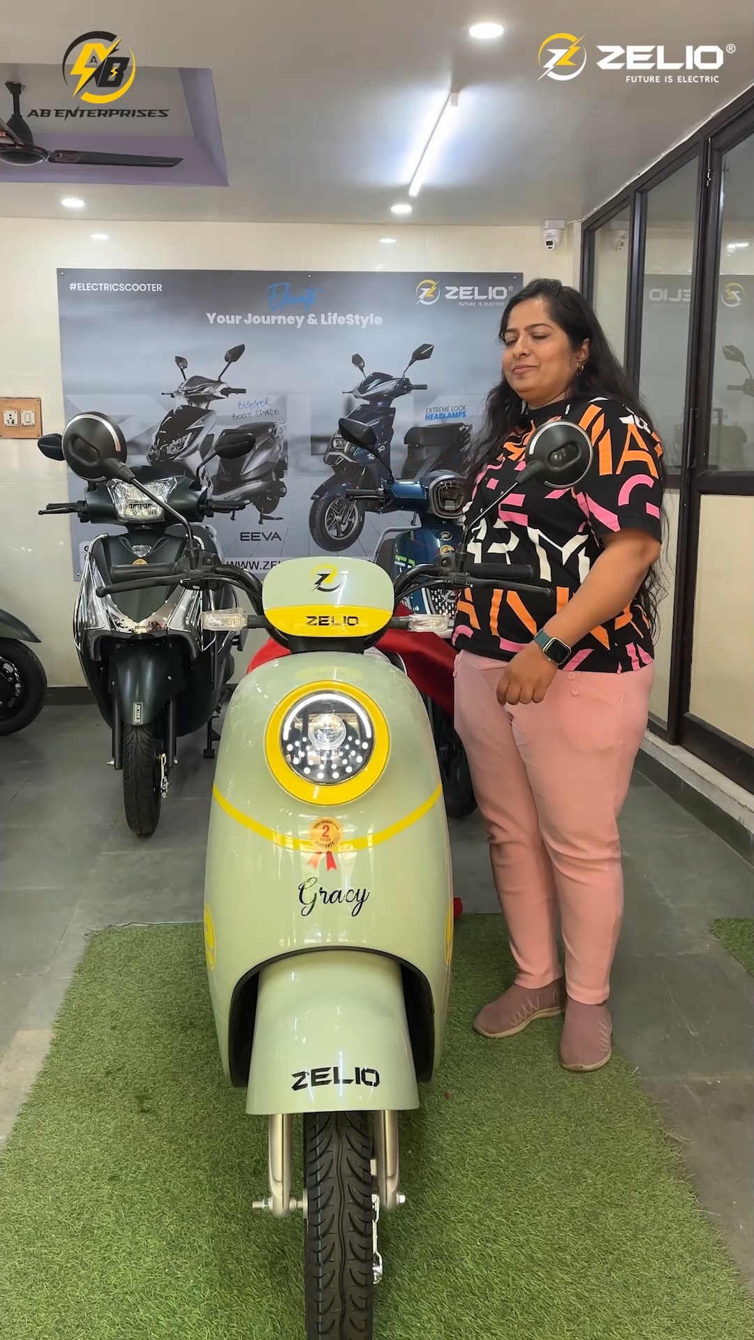 🎉 Congratulations to the proud owner of the Zelio Gracy Ev