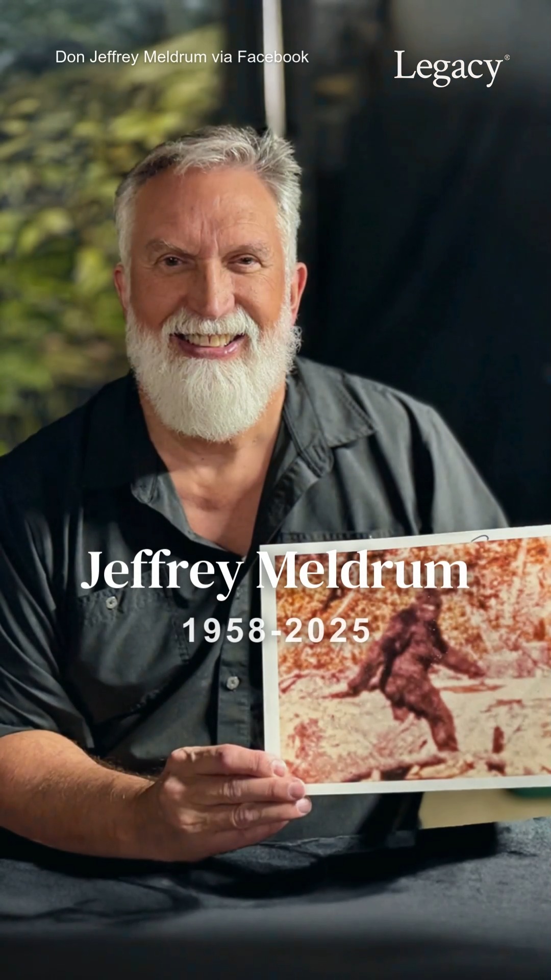 Remembering Dr. Jeffrey Meldrum (1958–2025). 🌲🕊️ A respected Idaho ...