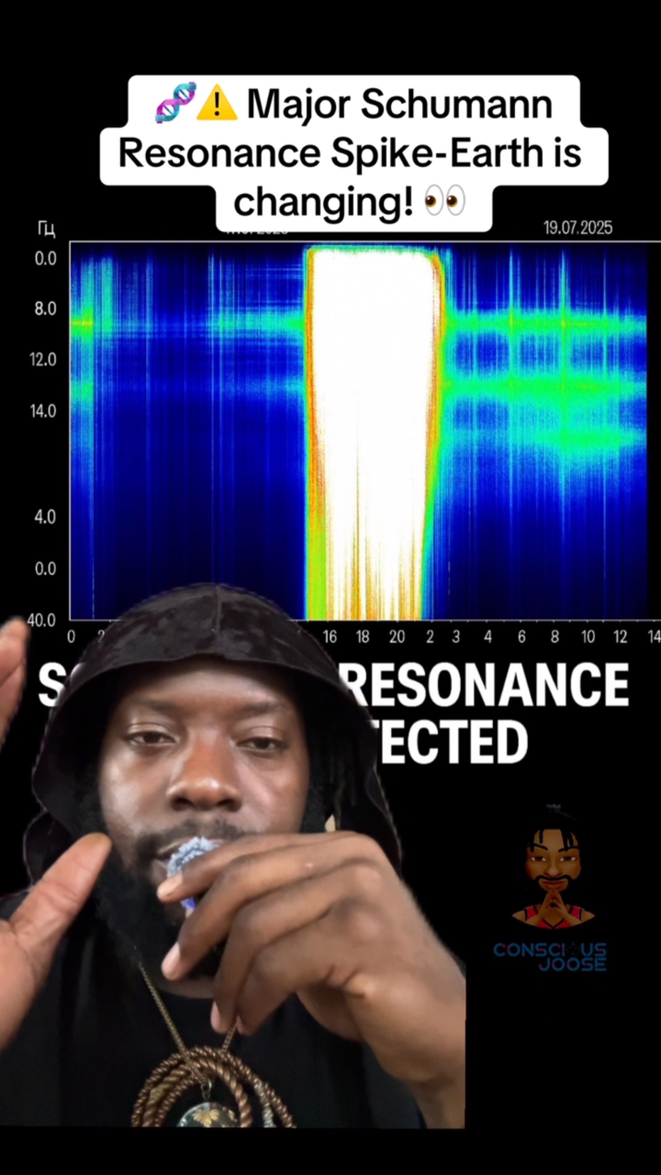 Major Schumann resonance spike! The earth is wiping away the old and ...