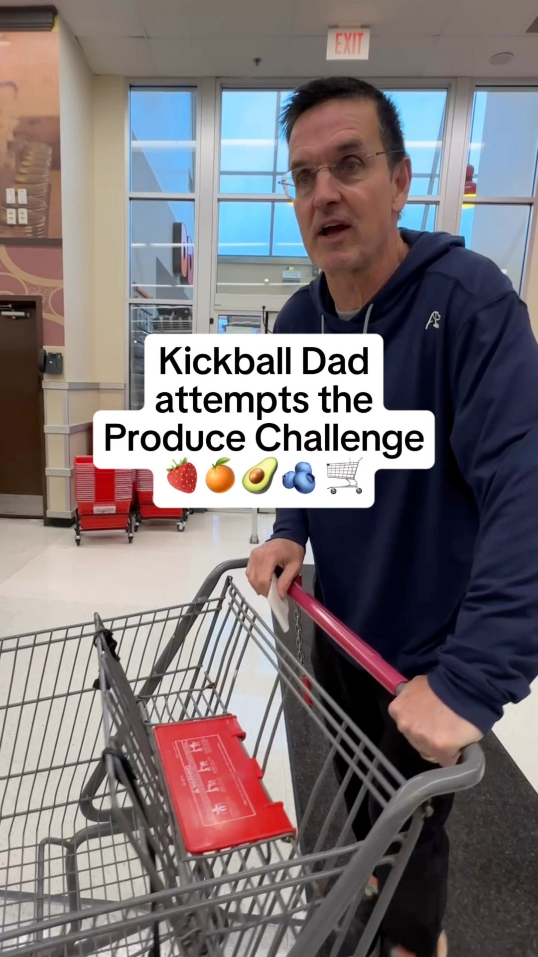 Kickball Dad found a way to make grocery shopping competitive 🛒 #dad # ...