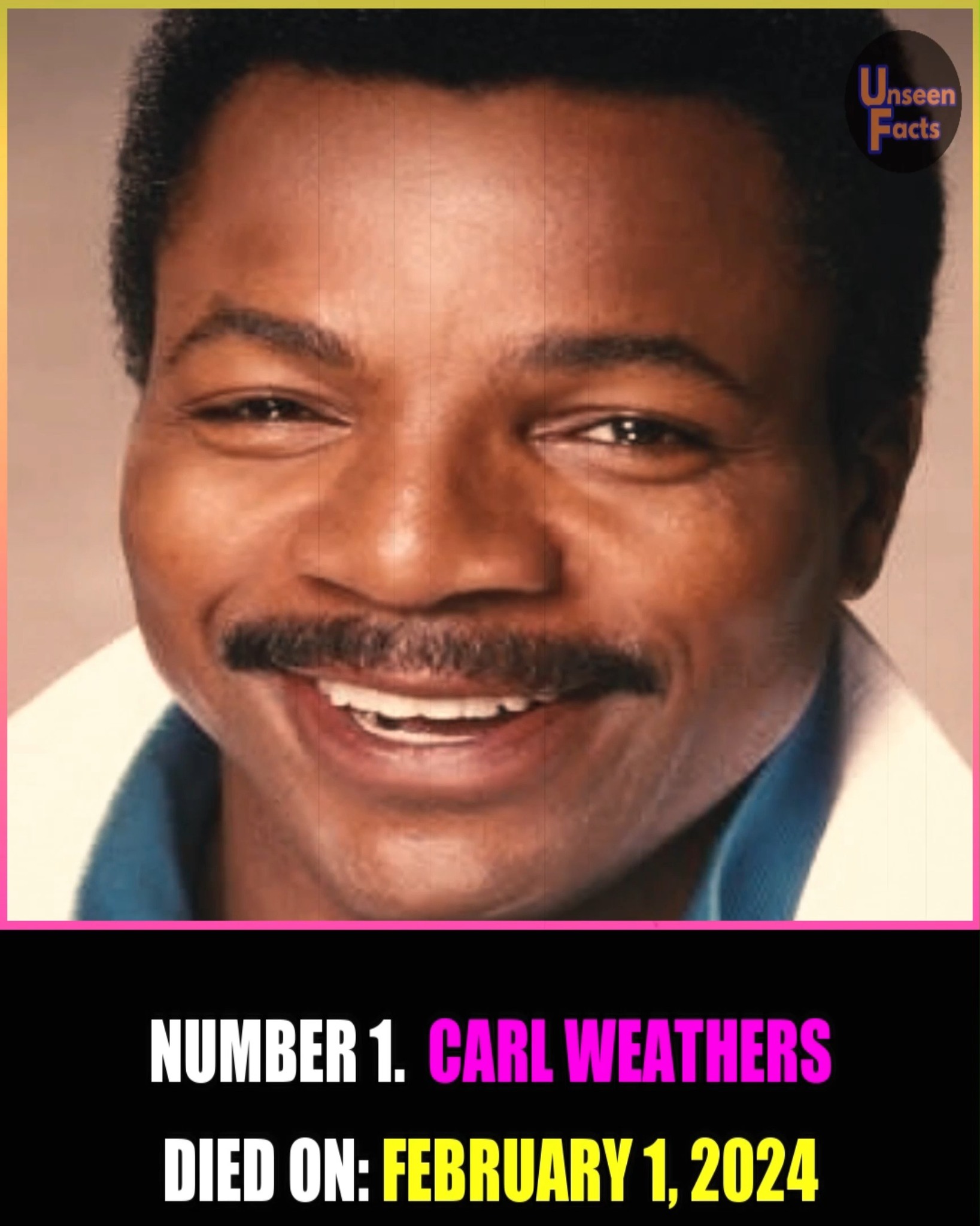 Carl Weathers was an American actor and former professional football ...