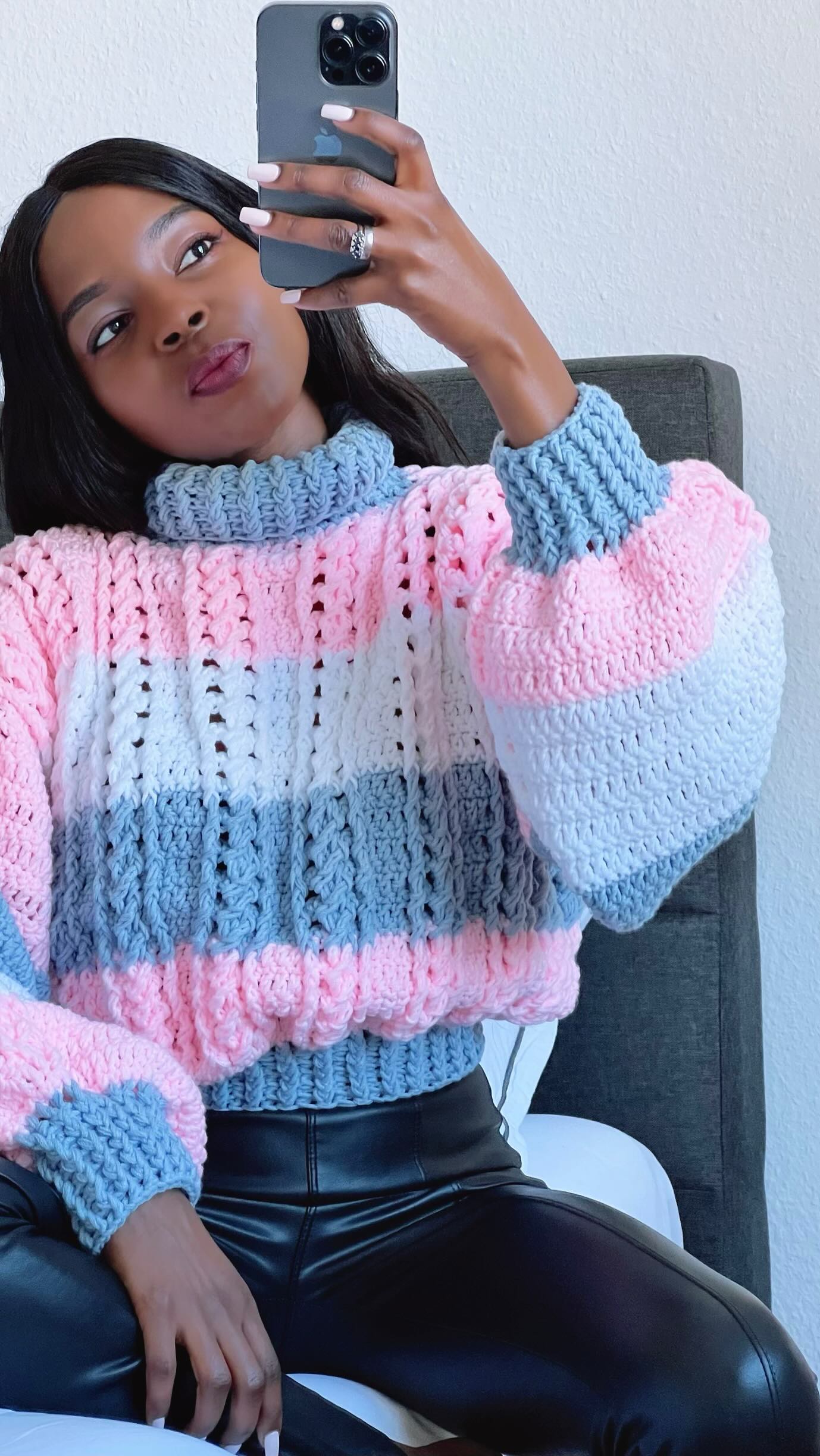Tutorial for this cable sweater is up on my YouTube- AC Crochets # ...