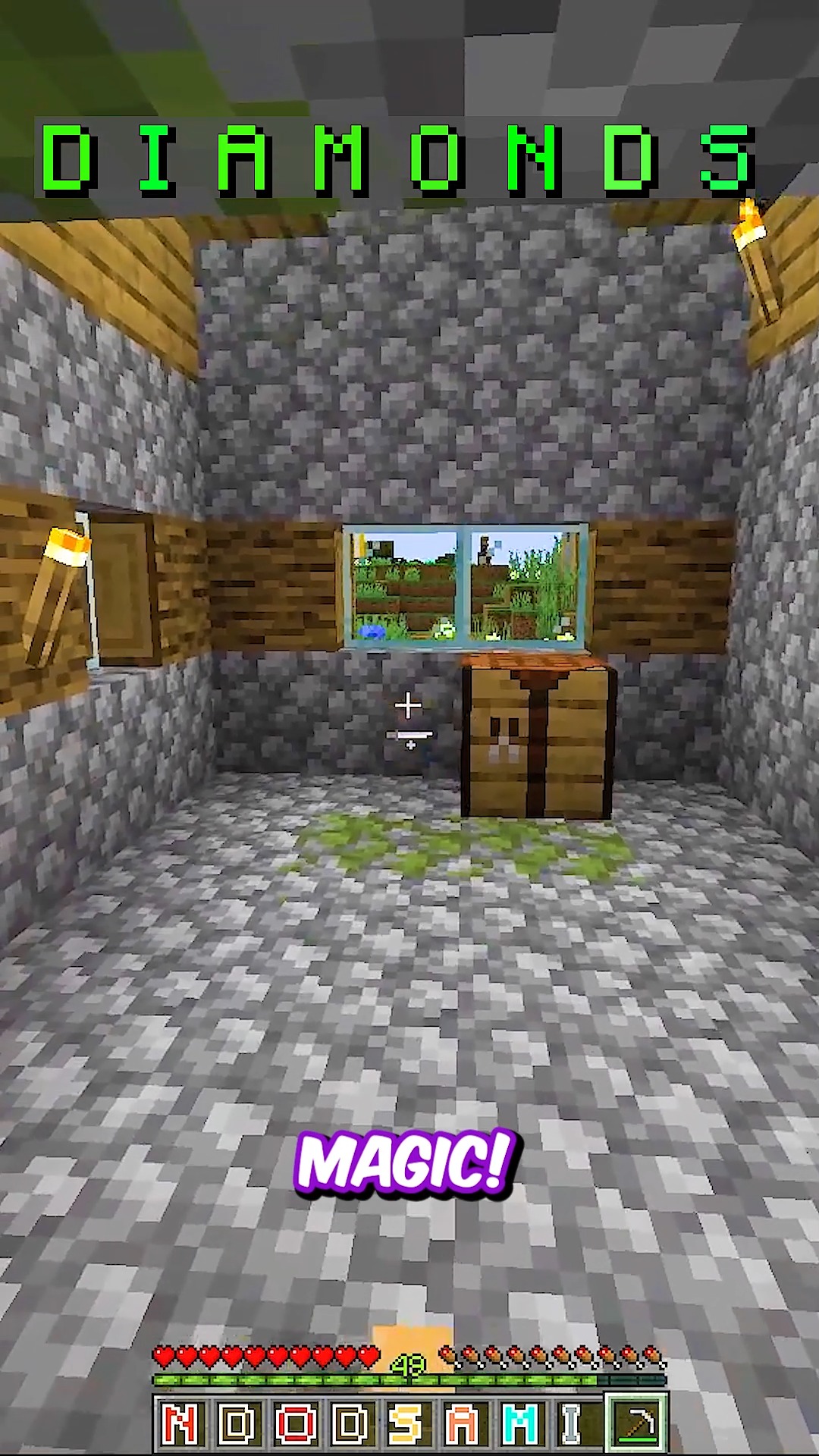 Minecraft, but I need to write to craft! ⛏️ #shorts | Foxy Craft | Facebook
