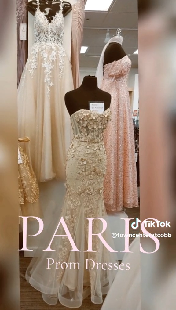 formal dresses town center mall Visit us at at Cobb and stop in at PARIS, to look at there wide variety of Prom Dresses! , #prom #prom2024 #promdress #promdresses #paris #parisstyle #towncenter #towncentermall nursing clothes