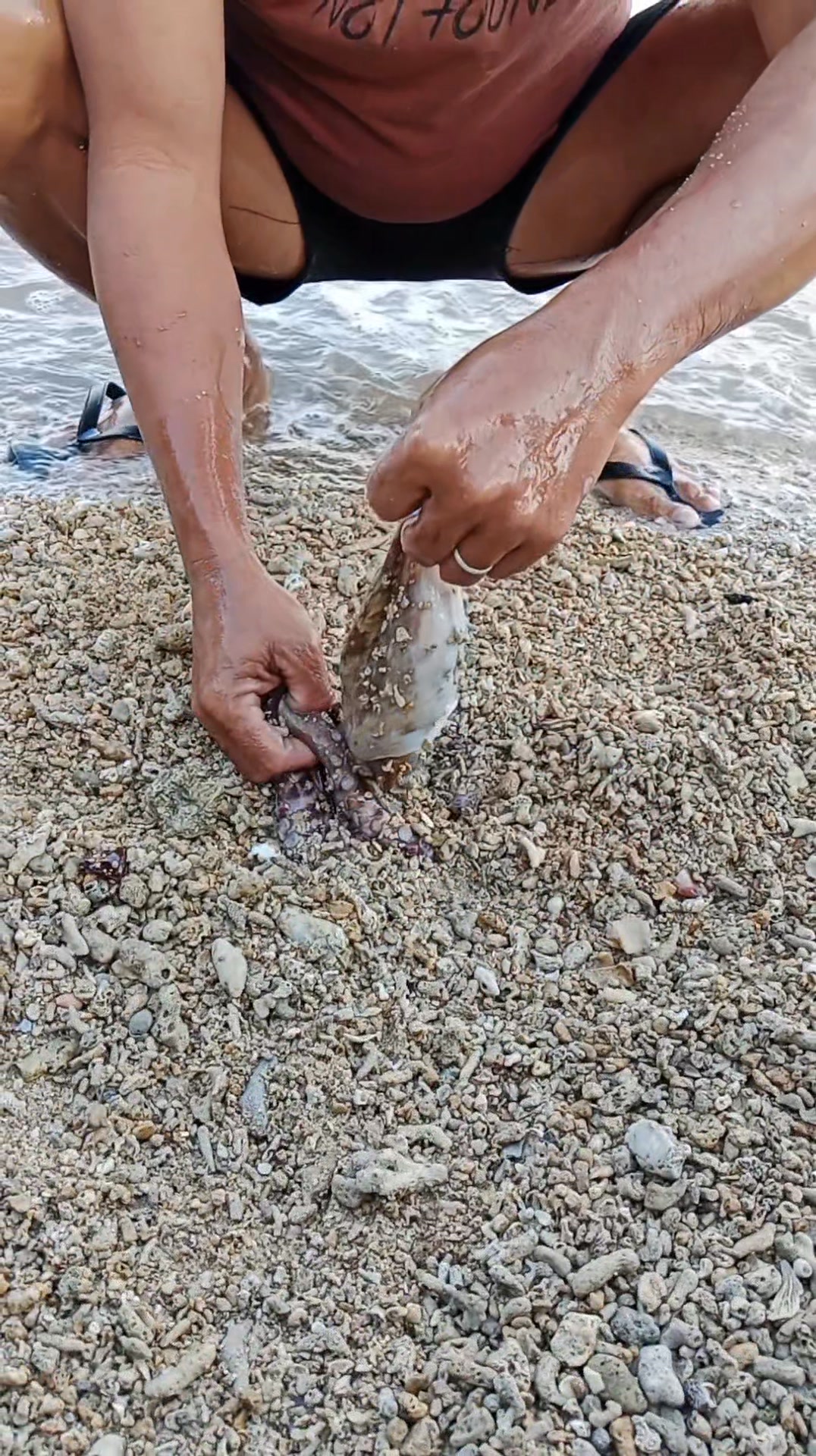 May kasamang isda Yung octopus #fbviralpost2025シ #fbreels2025ツ ...
