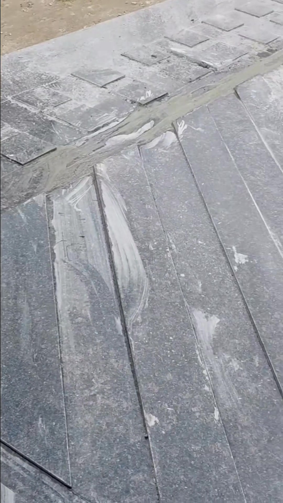 Granite ka Ramp and tile ko lagana #handmade #viralpost2025 #homedecor ...
