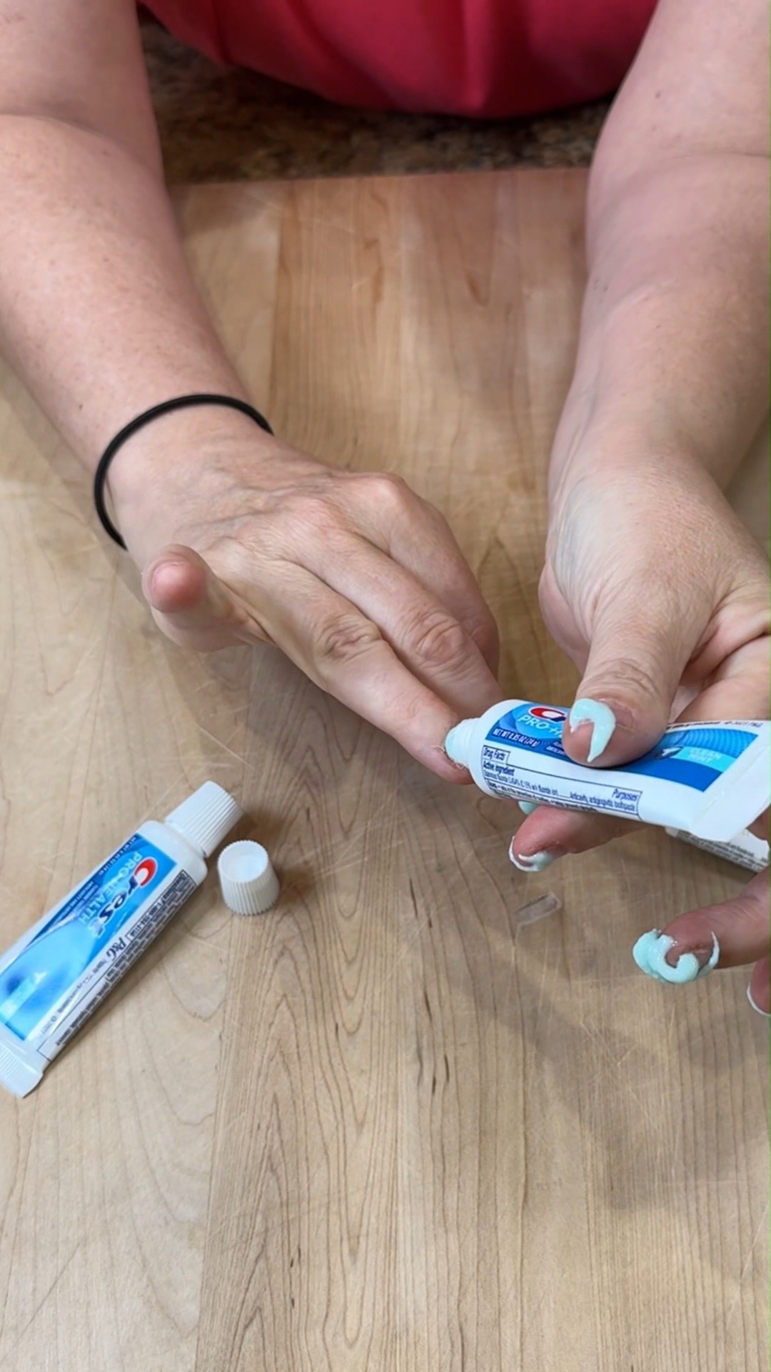 Do this with your toothpaste - This is how to do it. Try it! #manicure ...