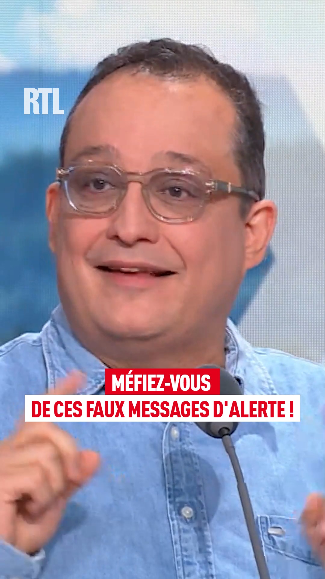 Damien Bancal nous met en garde contre les faux messages d'alerte sur ...