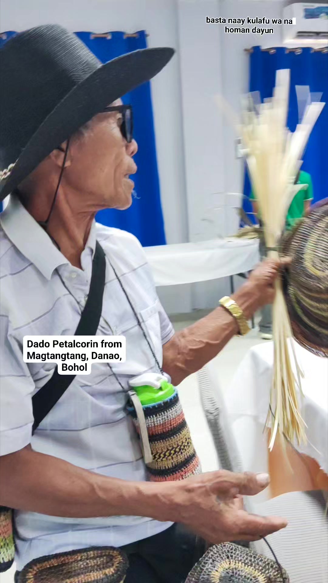 Native Hats made from Rattan and Nito, a type of indegenuous Materials ...