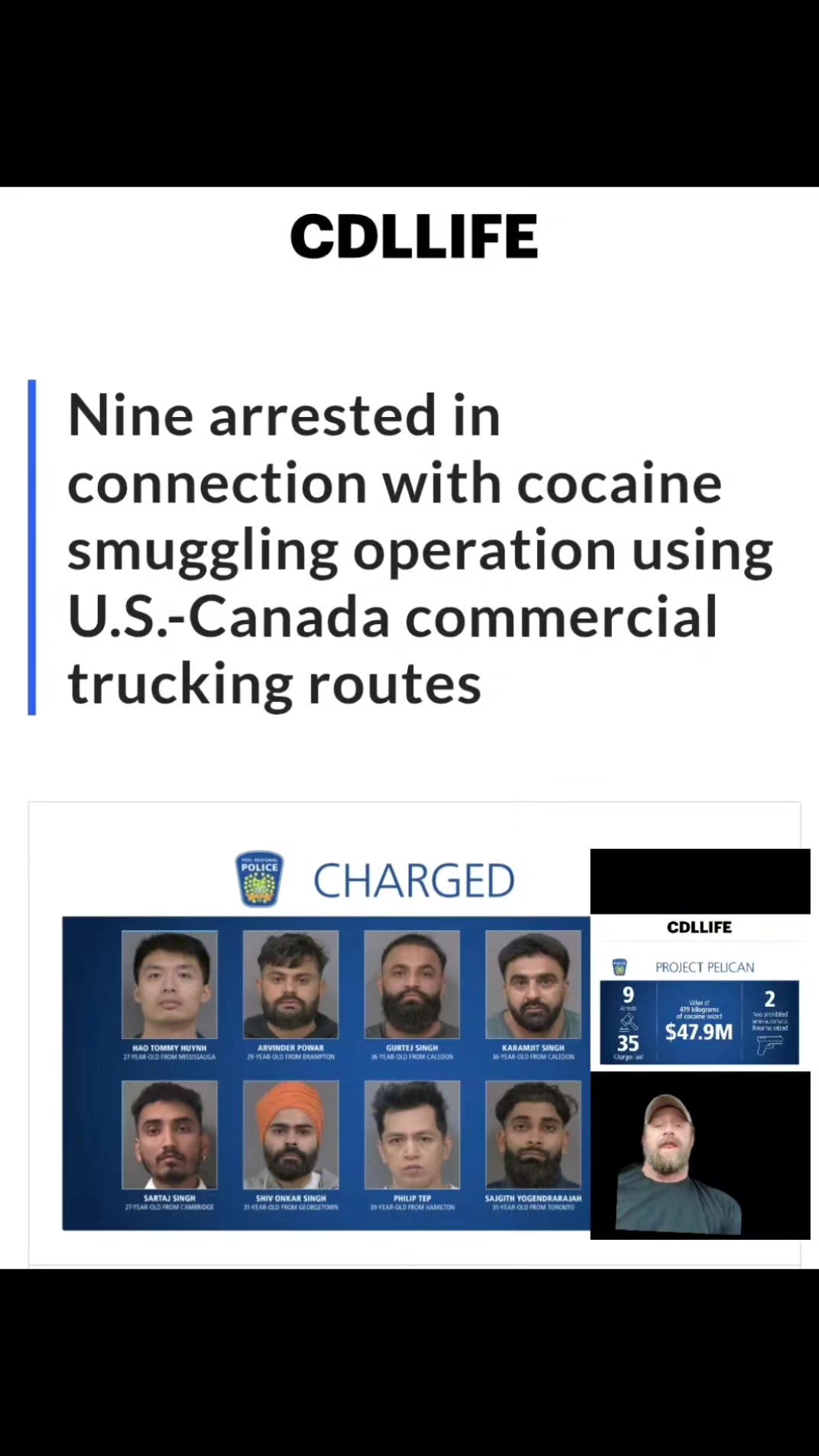 🚨 Huge trucking scandal! Authorities seized 1,100 lbs of cocaine ...