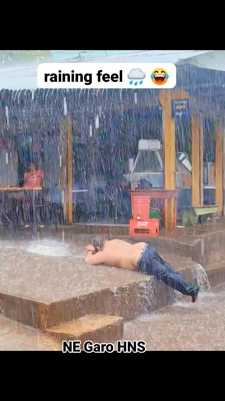 My brother feels when it's raining 😂 #funny #viral #reels #fyp #Amazing ...