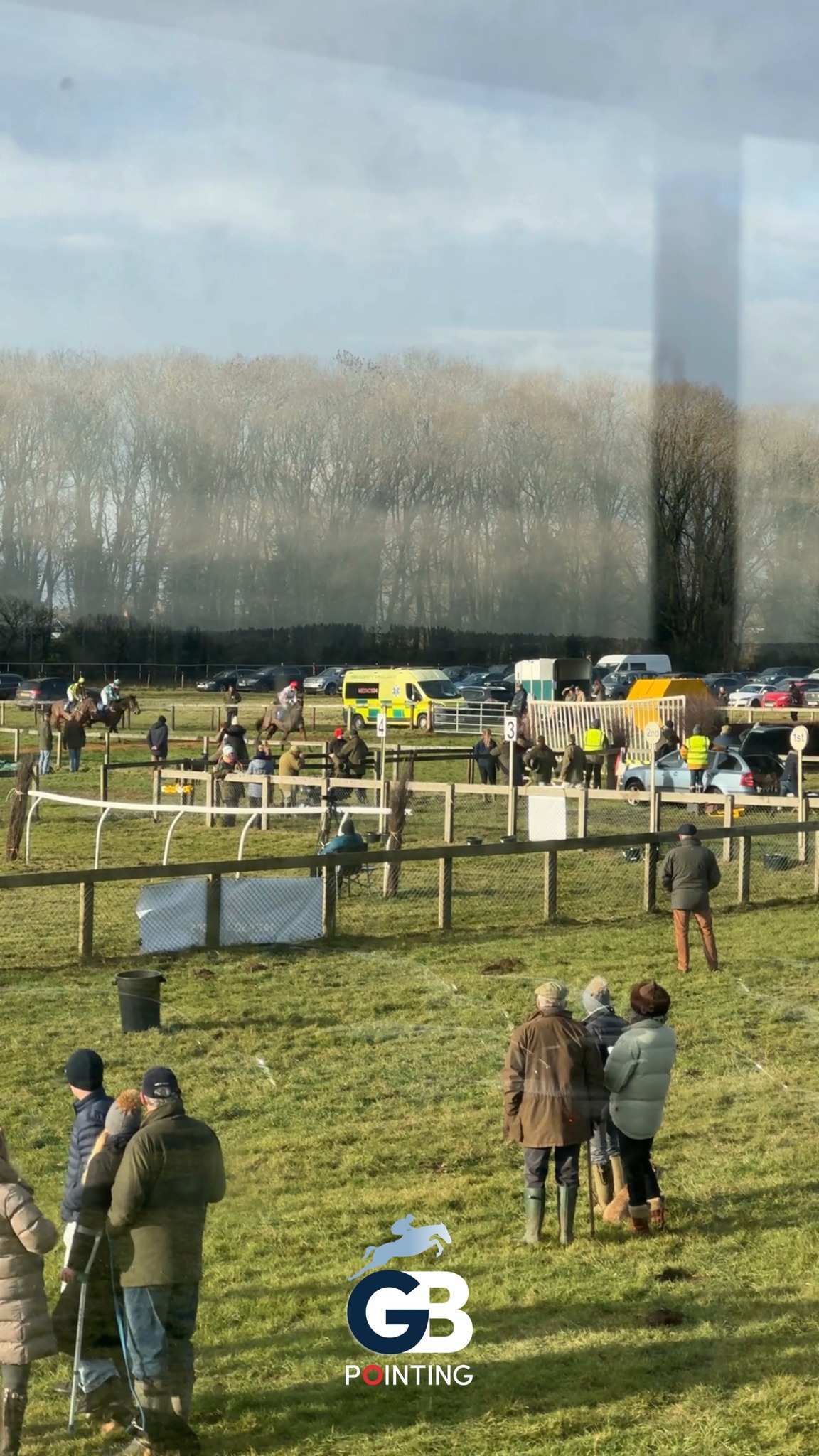 Take a look up in the commentary box and see what a P2P race day ...