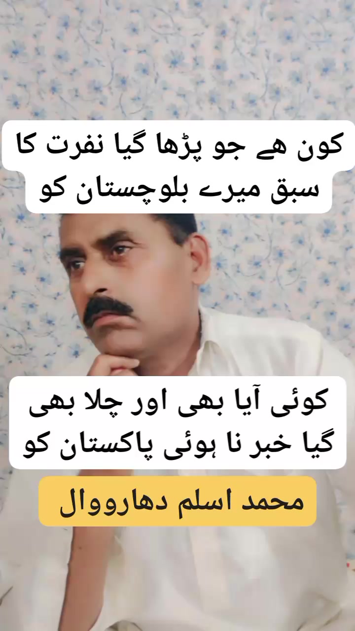 ہم سب پاکستانی ہیں #foryoupagereels | Aslam Rajpot Dharowal | Facebook