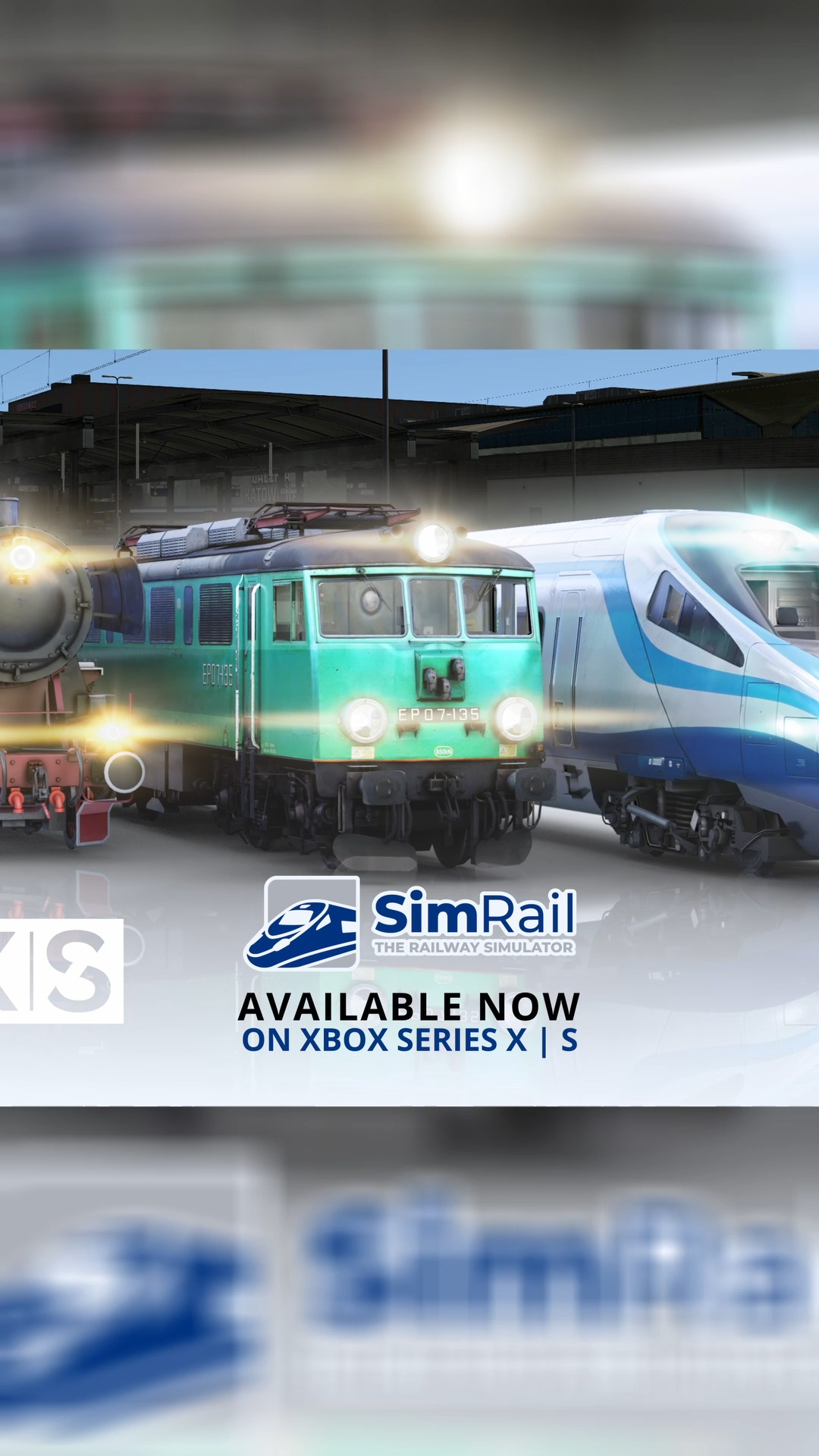 🎮 SimRail - The Railway Simulator is out on Xbox Series X|S! 🎉 Travel ...