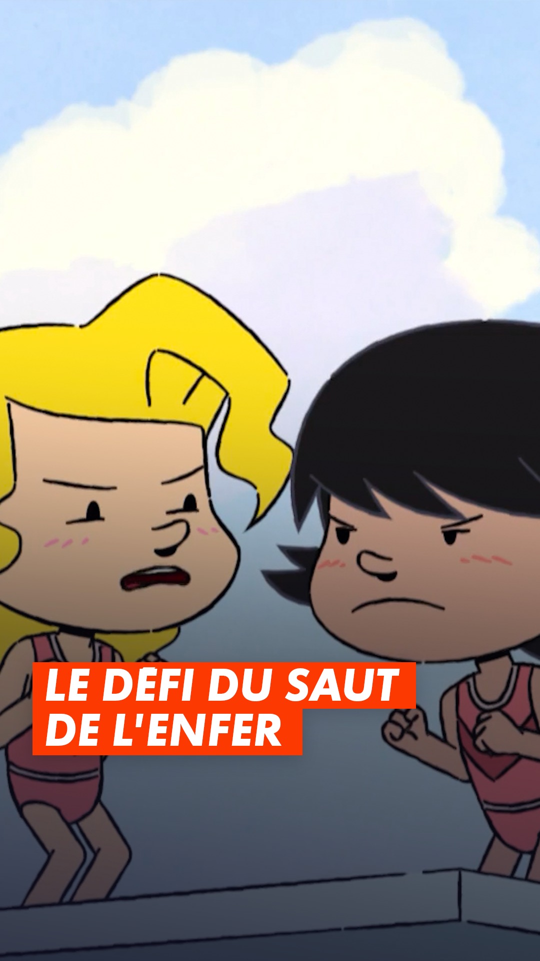 Vous, vous relèveriez le défi ? 😈 La vie en slip, c'est dispo seulement ...