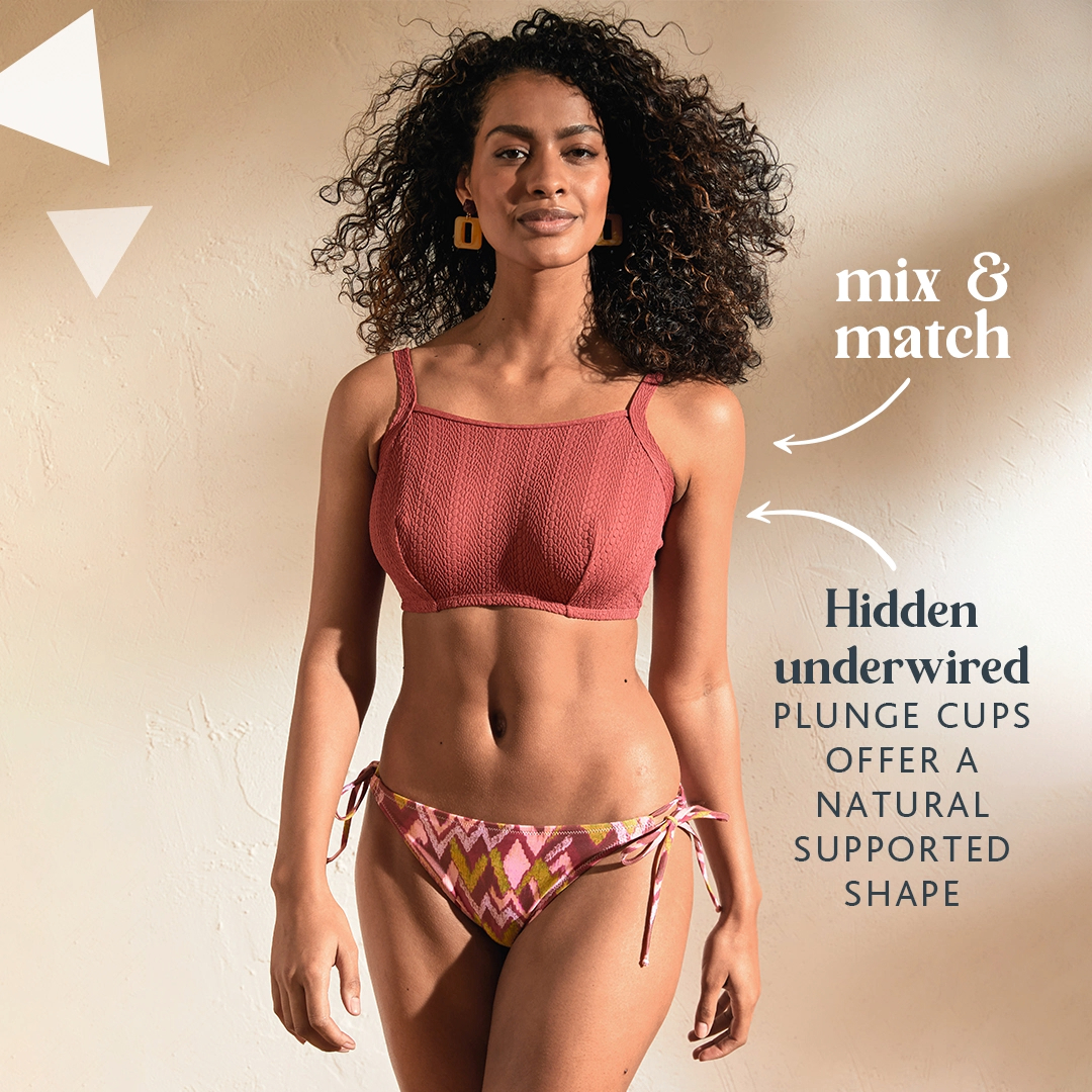 Hot pink, sun-faded stripes and endless beach days. Find your