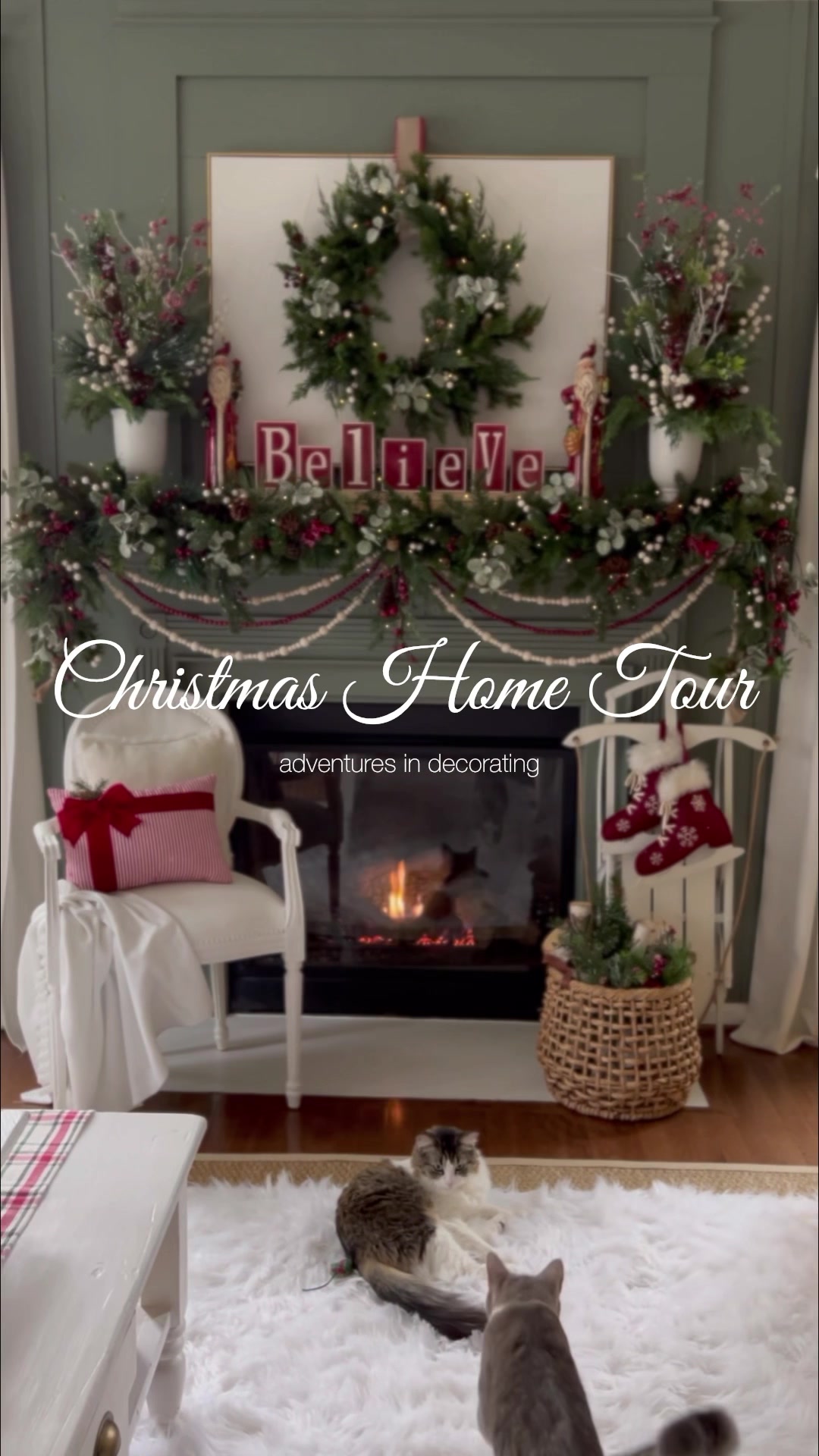 🎄2023 CHRISTMAS HOME TOUR🎄 I’m excited to share my Traditional ...