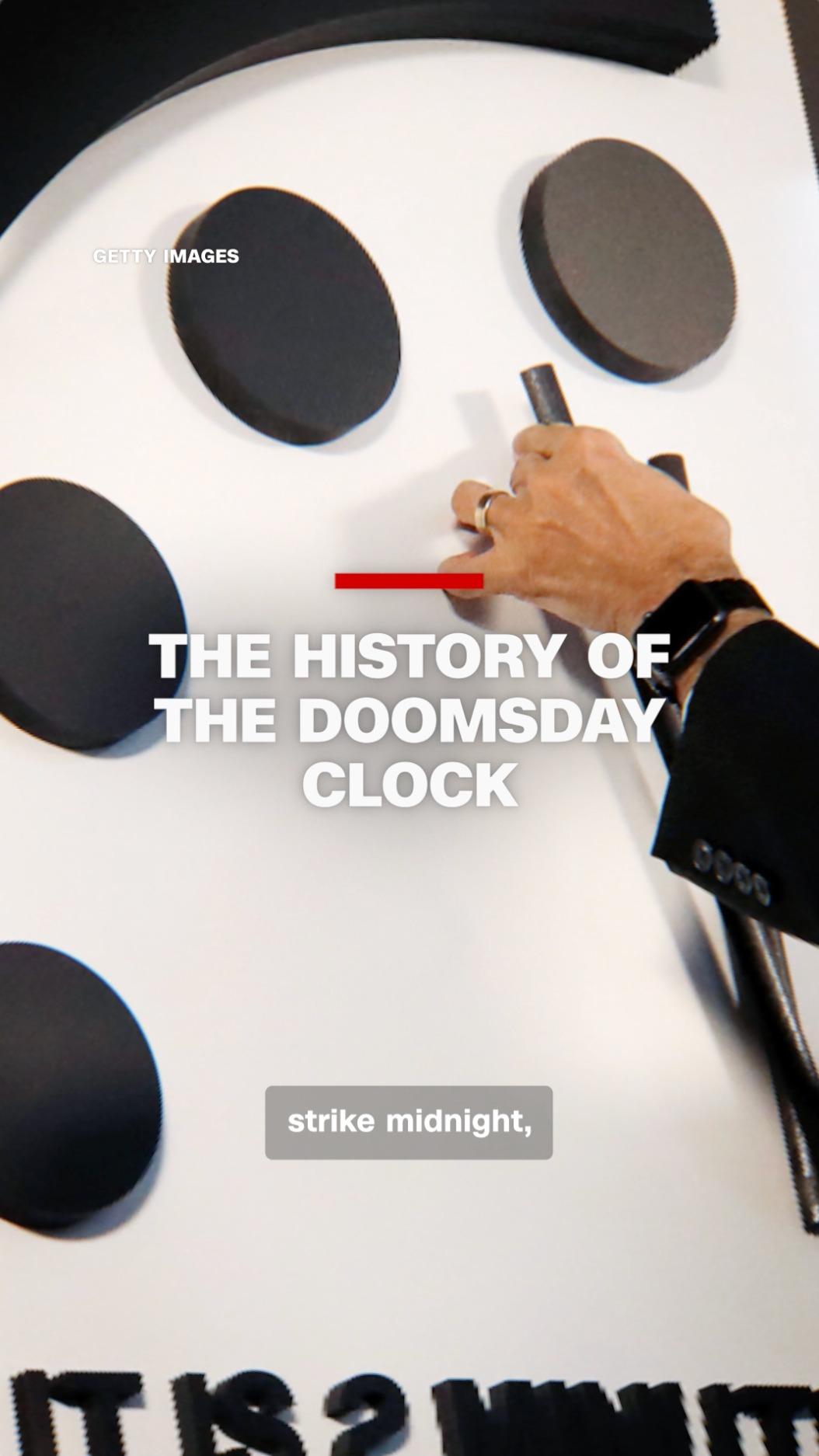 Created in 1947 by atomic scientists, the Doomsday Clock represents how ...