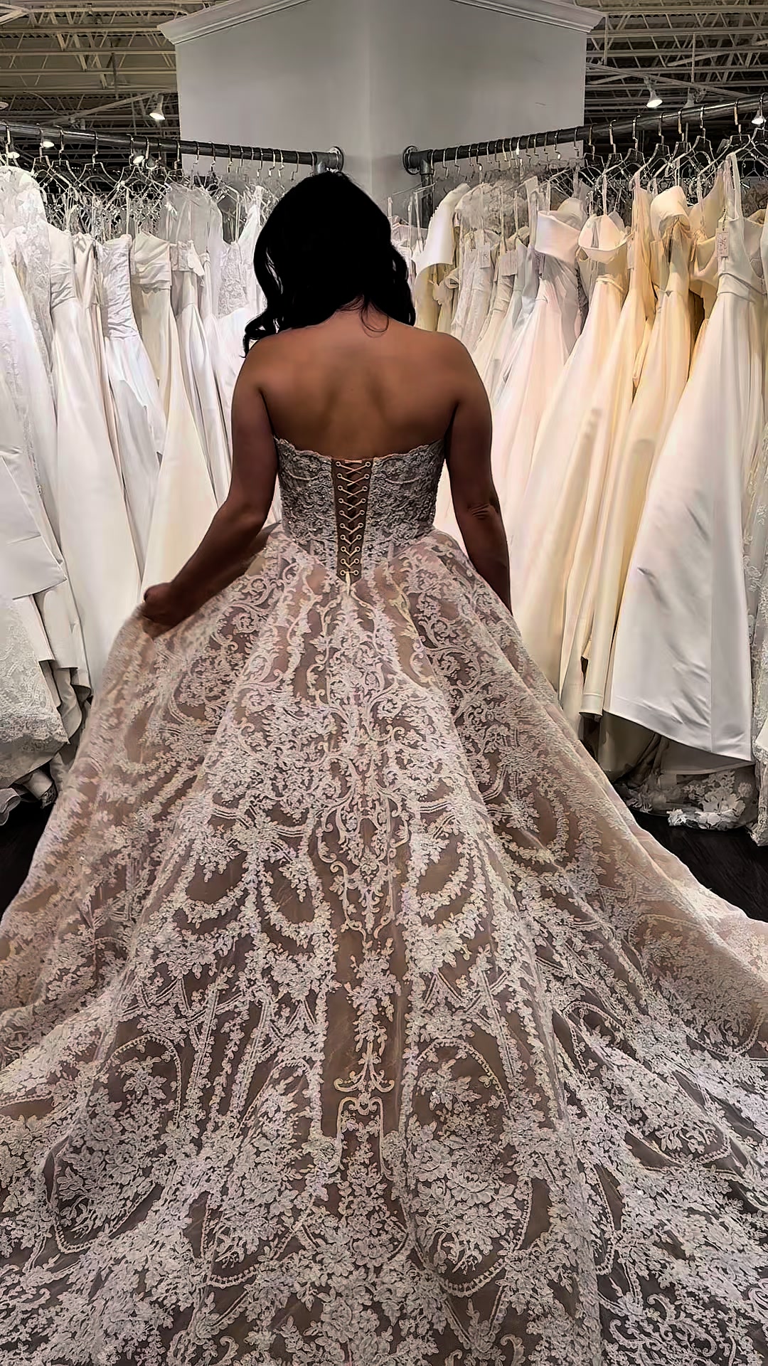 A designer unlike any other. Gowns unlike any other. ✨ Mimi’s is proud to introduce SENSTUDIO, now available exclusively in St. Louis Mimi's Bridal at Town & Country!, As the sister brand to Nicole + 