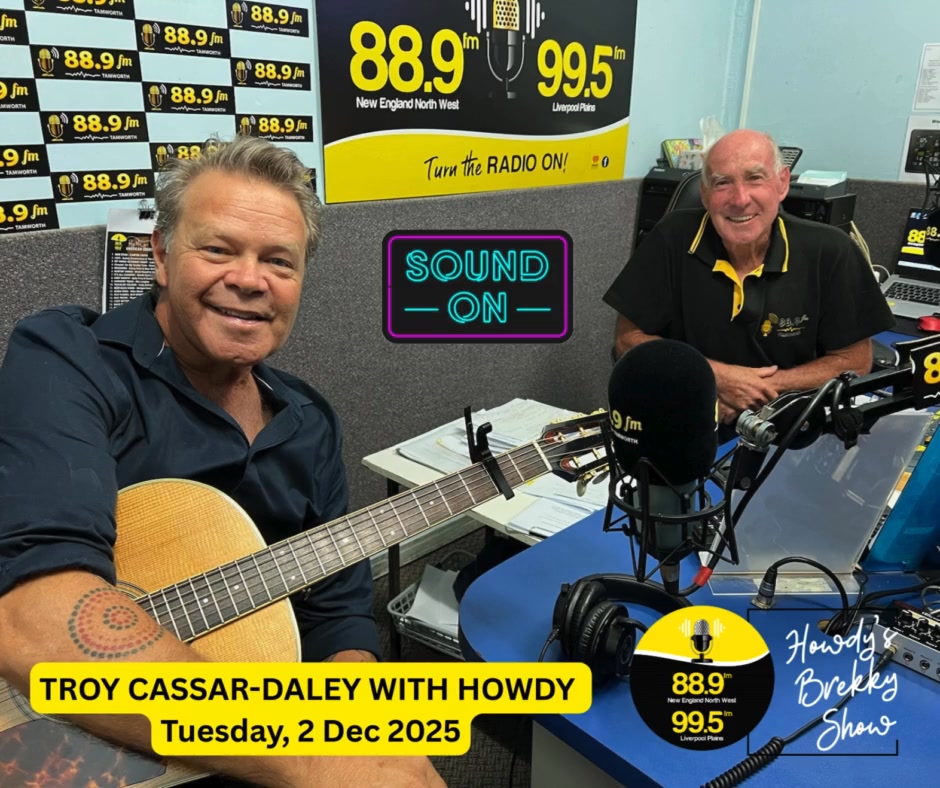 🎙️ Missed Howdy’s chat with Troy Cassar-Daley this morning? Catch it ...
