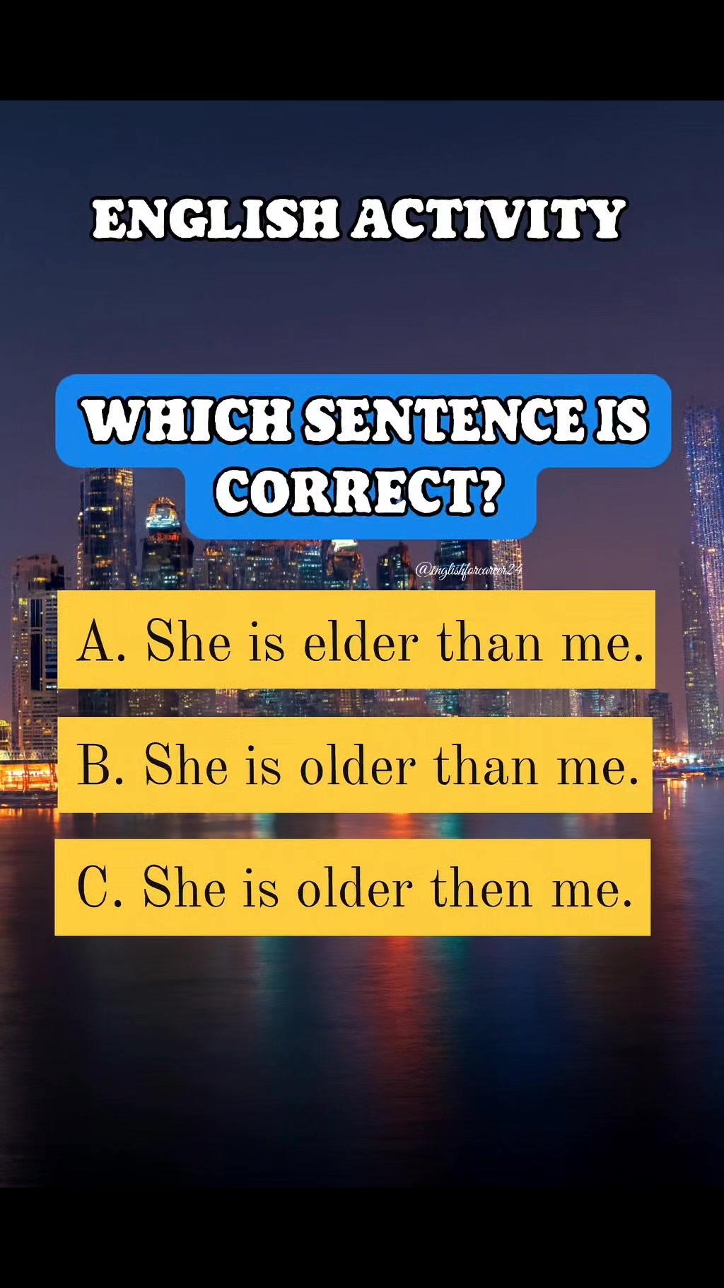 Observe the image carefully and determine which sentence is ...