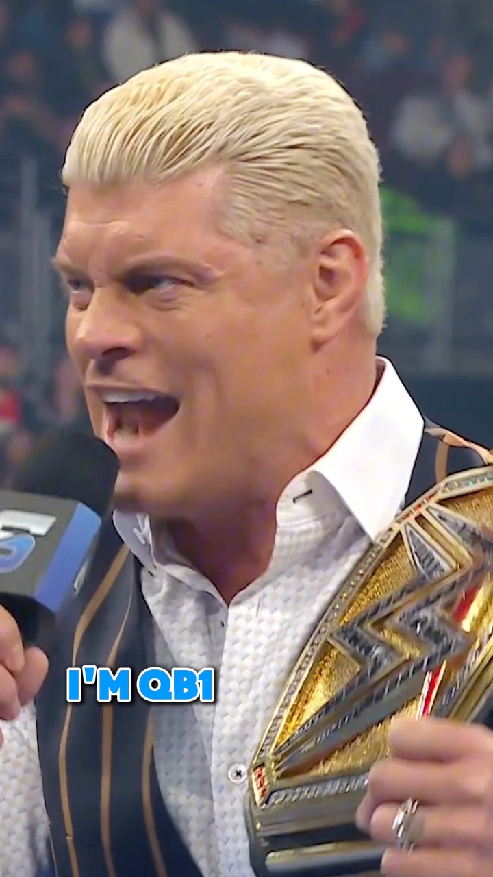 THAT'S 👏 OUR 👏 QB1 👏 #SmackDown | WWE