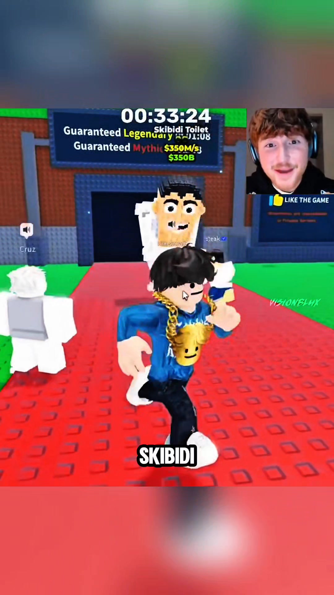 The First Ever OG Skibidi Toilet Spawned Naturally! Steal A Brainrot ...