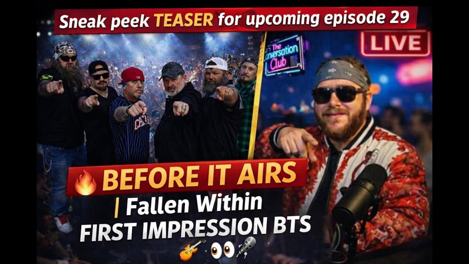 🔥🎸 STOP SCROLLING — THIS IS BEFORE THE EPISODE DROPS 🎸🔥 This is the RAW ...