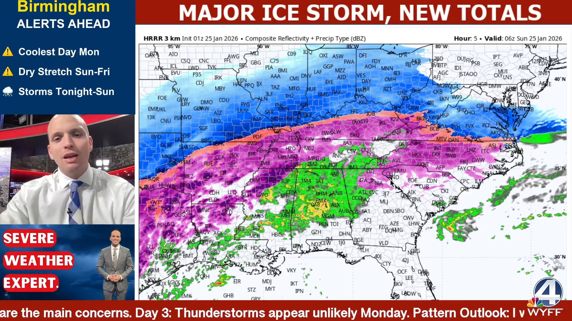 Ice continues to spread and accumulate, and I have a new look at ...